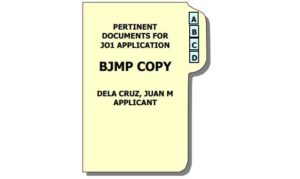 application letter for bjmp sample